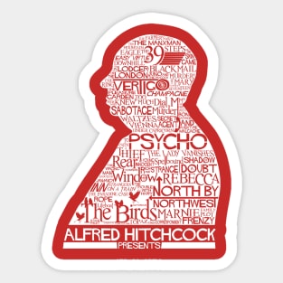 Alfred Hitchcock Presents... Sticker